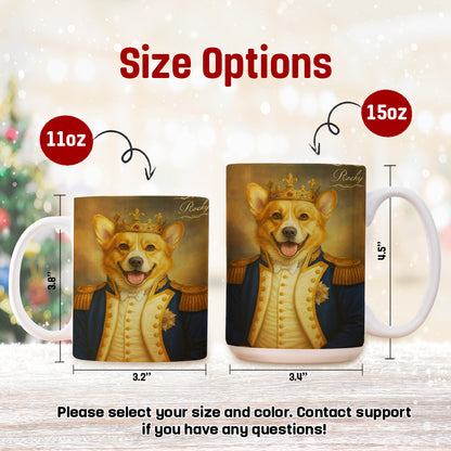 Custom Photo Great Captain Dog Mug Gift For Dog Lovers