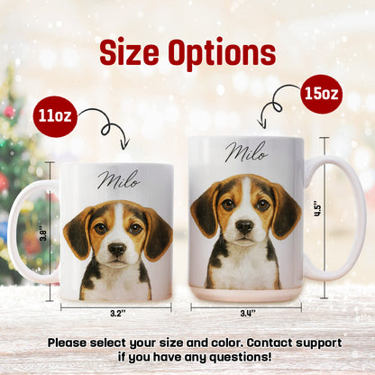 Custom Dog Portraint And With Name