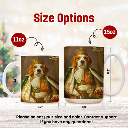 Custom Photo Napoleon Dog Mug Gift For Dog Lovers