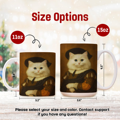 Custom Photo Royal Cat MugCat Lover Gifts