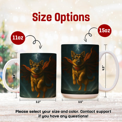 Custom Photo Dog Hero Mug