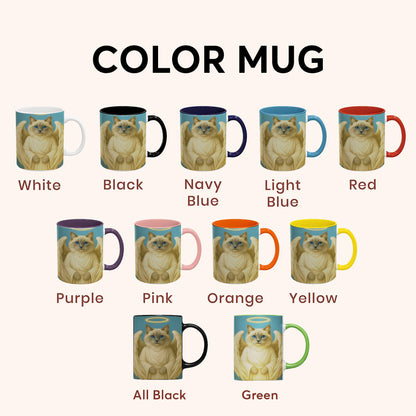 Custom Cat Photo Memorial Mug _ Memorial Gift For Cat