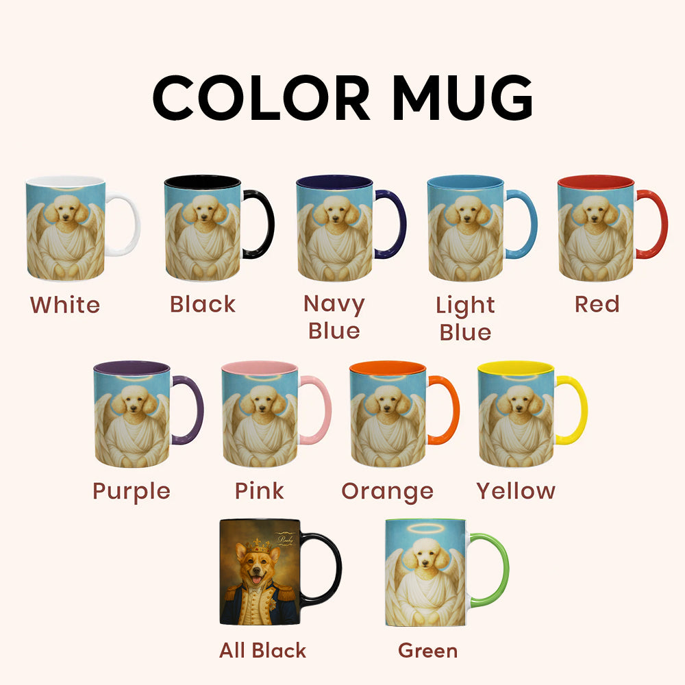 Custom Dog Photo Memorial Mug _ Memorial Gift For Dog