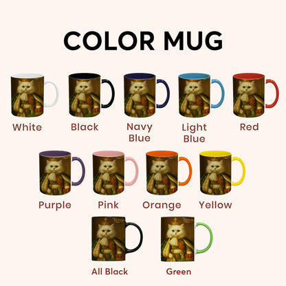Custom Photo Napoleon Cat Mug Gift For Cat Lovers