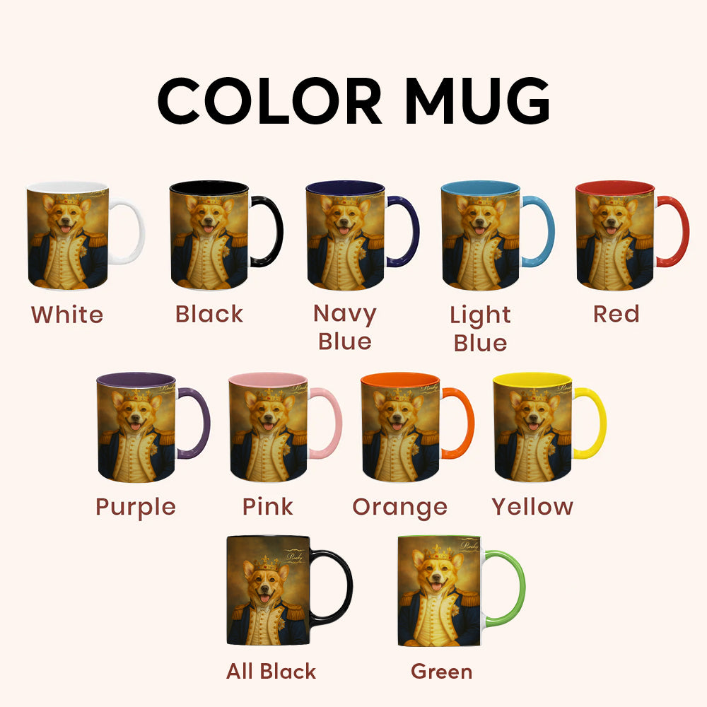 Custom Photo Great Captain Dog Mug Gift For Dog Lovers