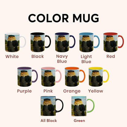 Custom Photo Pawky Blinder Cat Mug