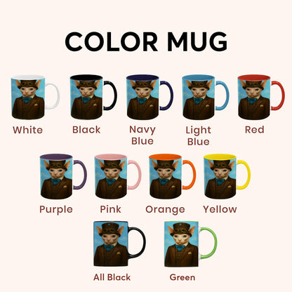 Custom Photo Pilot Cat MugGift For Cat Lovers