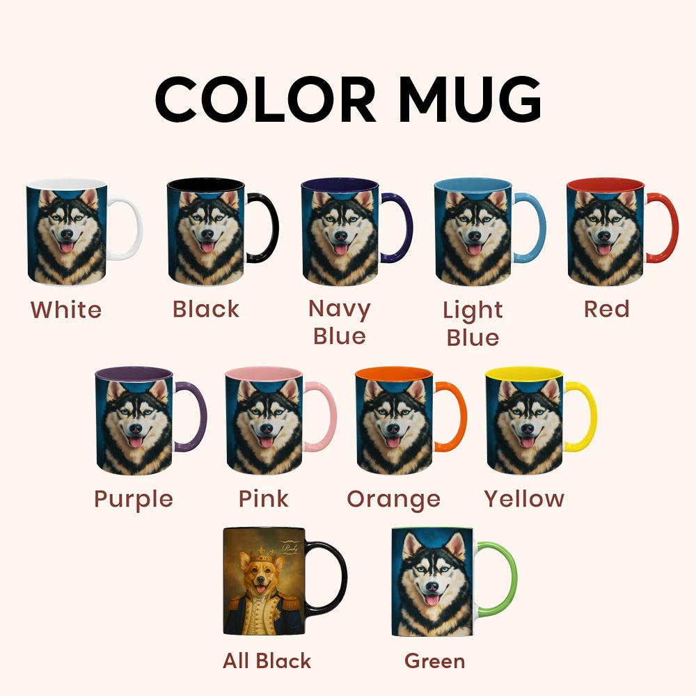 Custom Dog Deep Blue