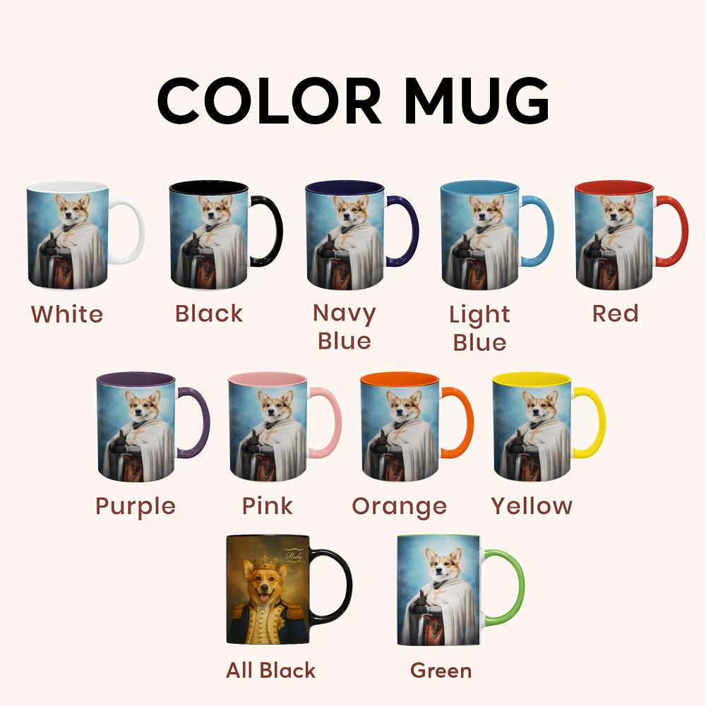 Custom Photo Priest Dog Mug Gift For Dog Lovers