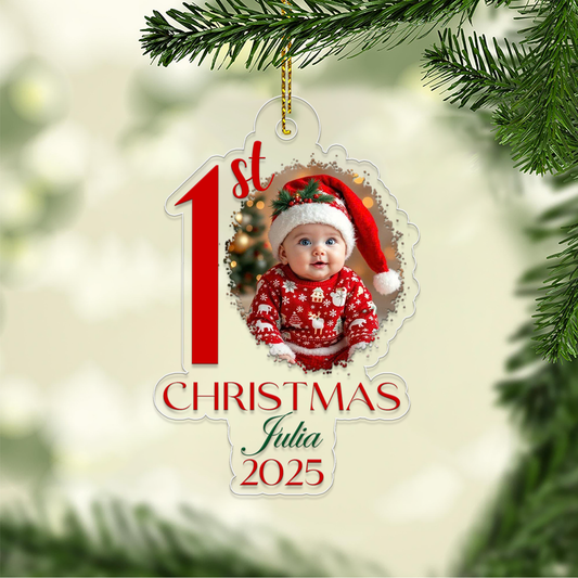 Cutsom Photo Baby Christmas 2025