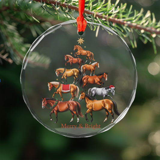 Quarter Horse Xmas Ornament