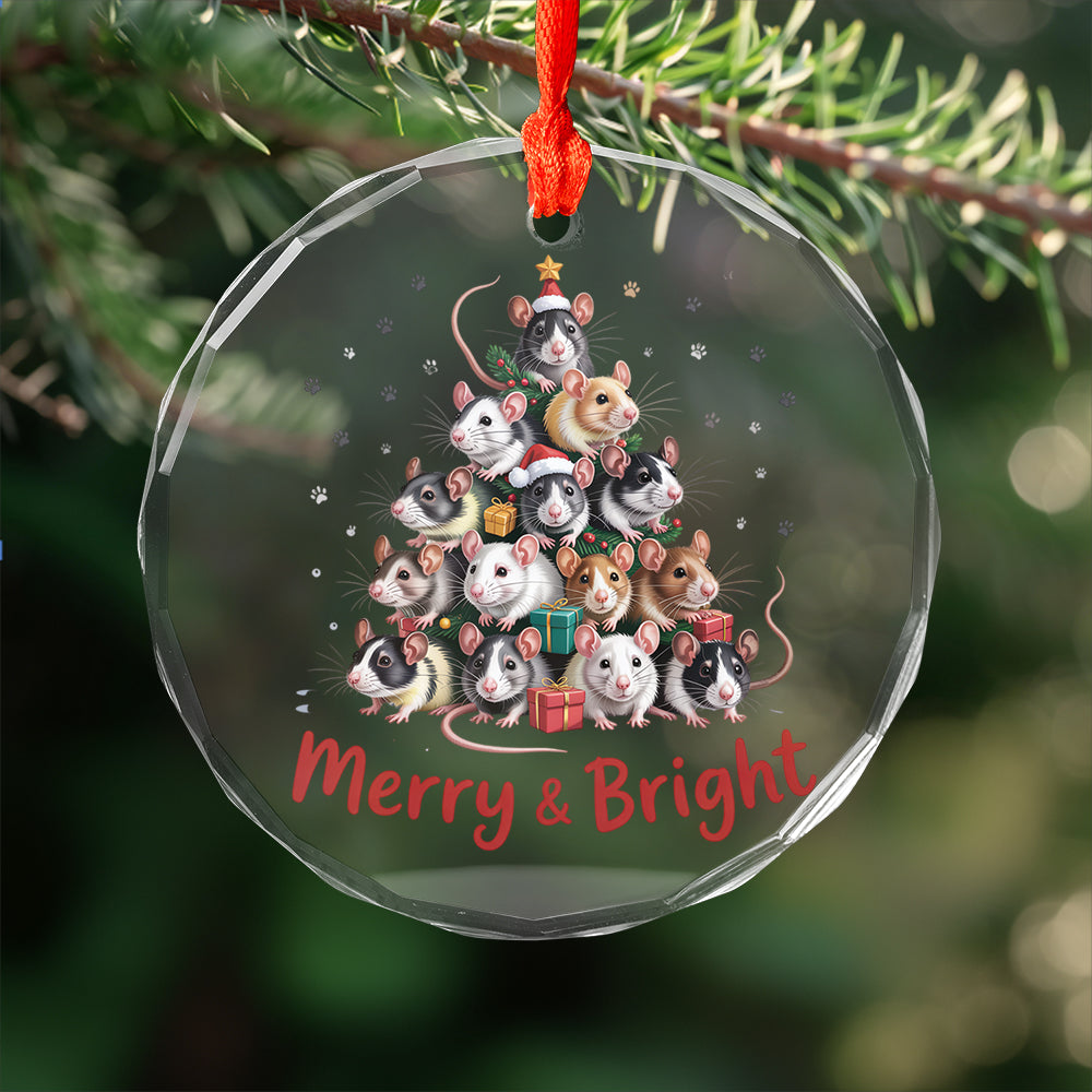 Fancy Rat Xmas Ornament
