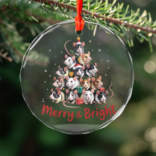 Fancy Rat Xmas Ornament