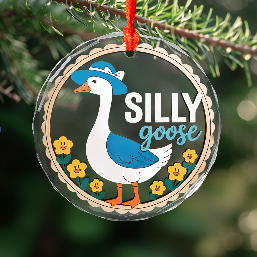 Goose Ornament - custom name