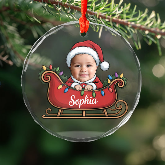 Custom Photo Little Santa