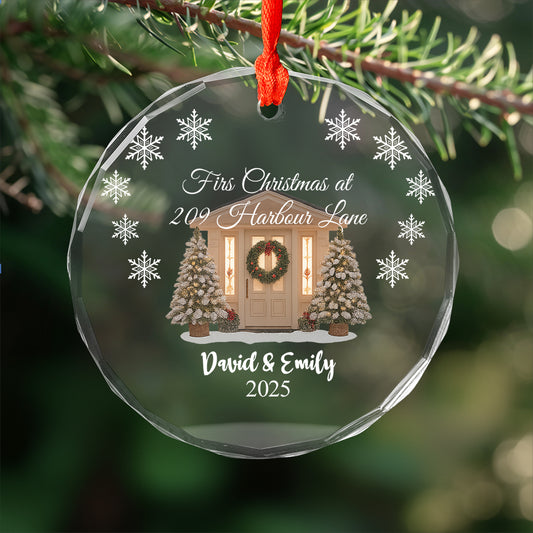 First Christmas in New Home 2025 Ornament2