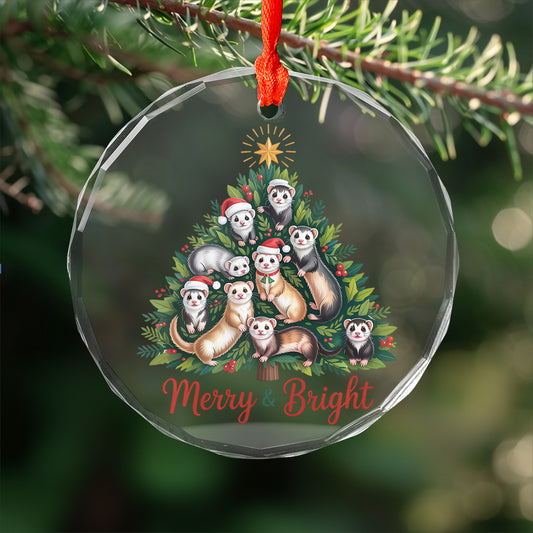 Ferret Xmas Ornament