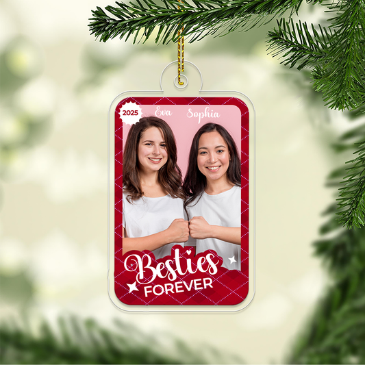 Custom Photo Besties Xmas