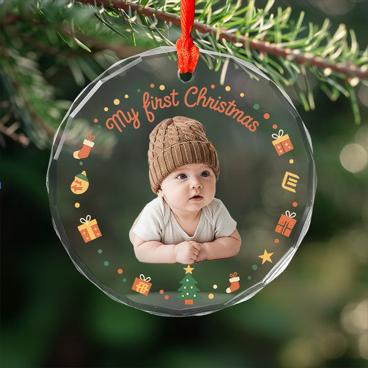 Photo Ornament - Christmas Gifts For Dad, Mom, Baby2
