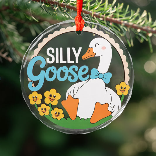 Goose Ornament - custom name2