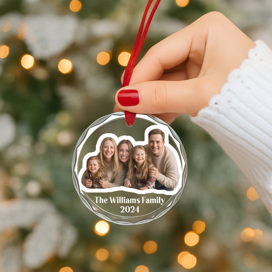 Personalized Photo Family Christmas