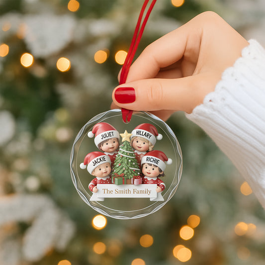 Personalize Christmas Family Ornament2