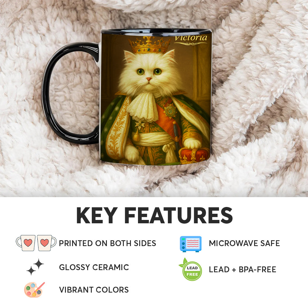 Custom Photo Napoleon Cat Mug Gift For Cat Lovers