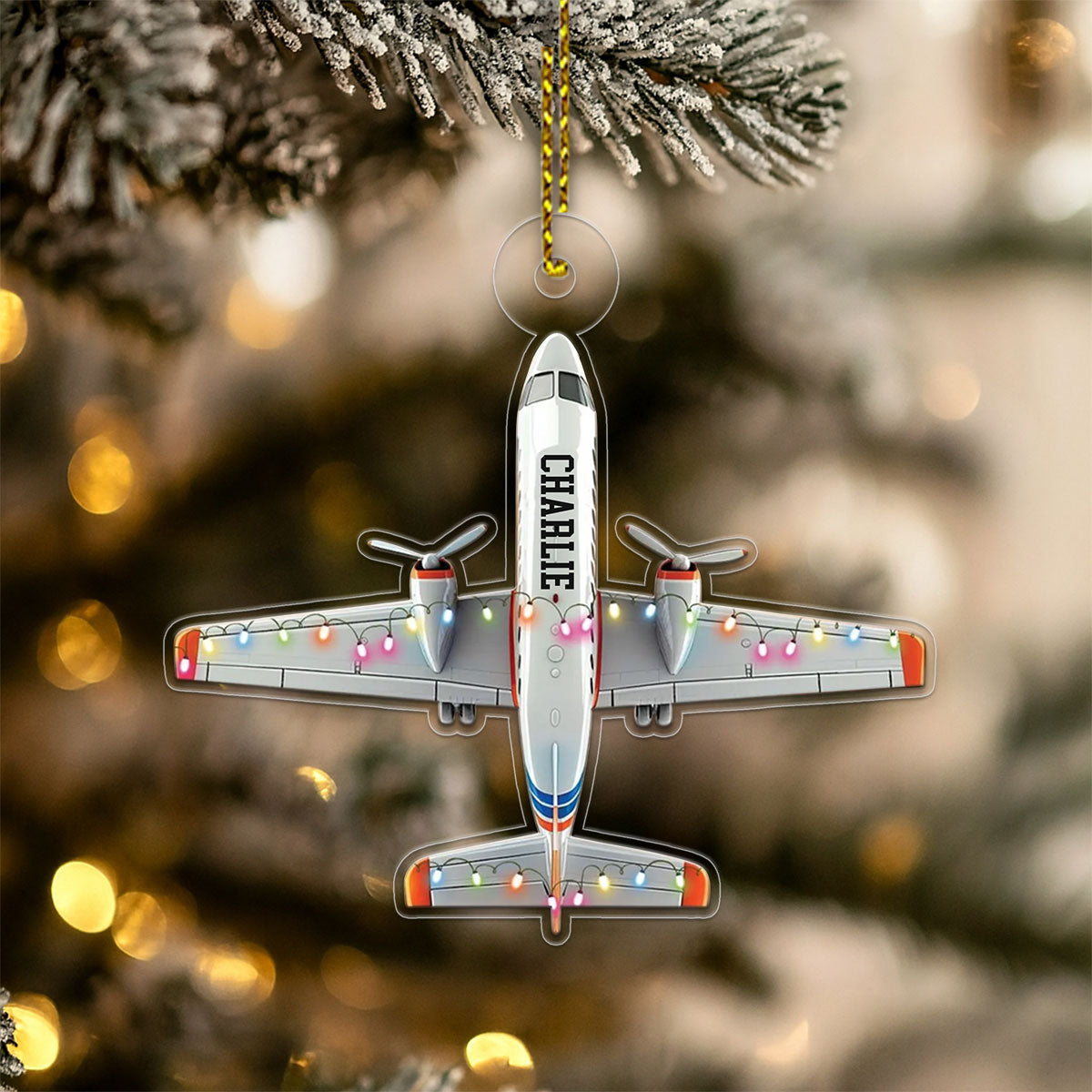 Custom Name Airplane Ledlight