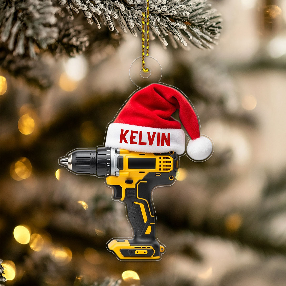 Custom Name Electric Drill Power Tool