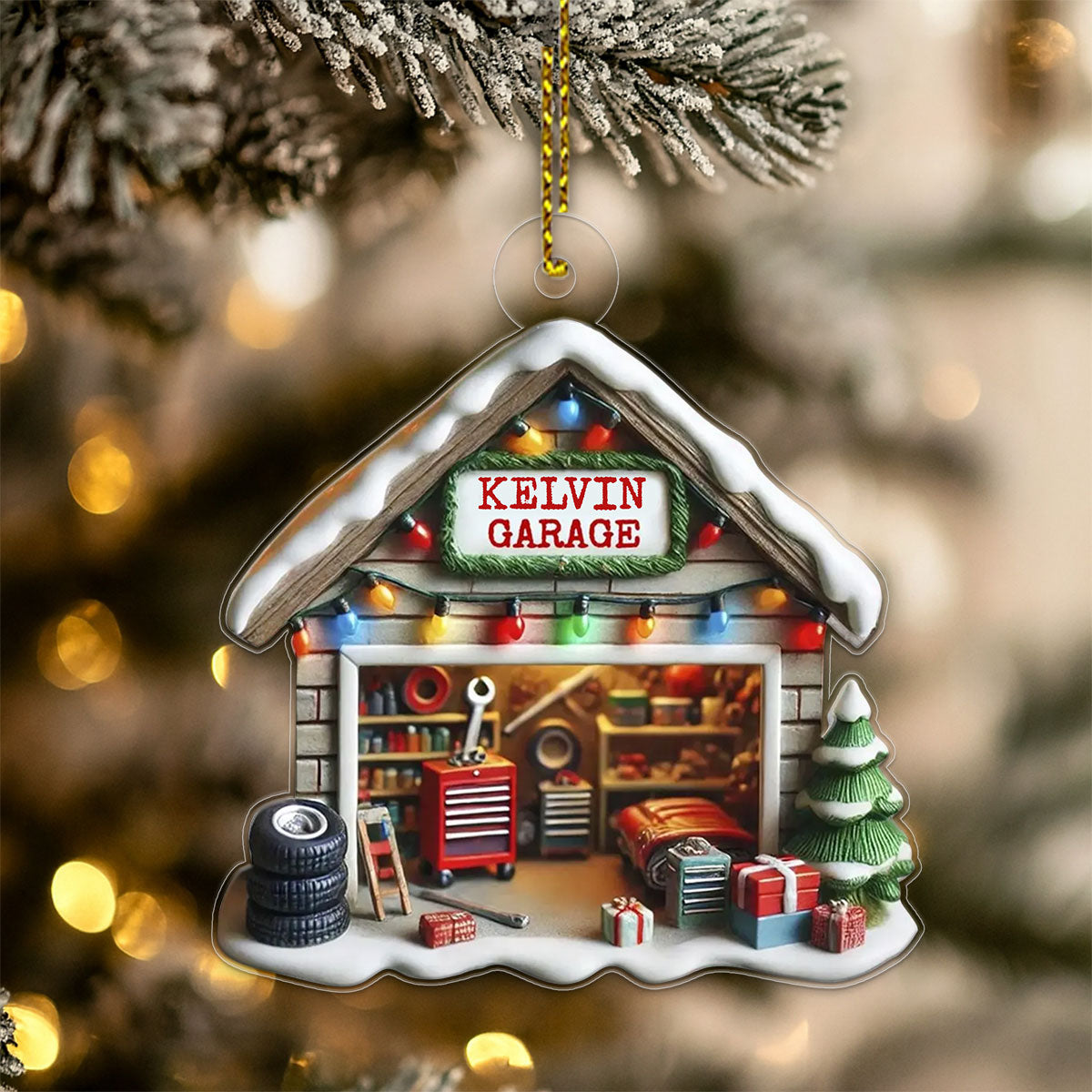 Custom Name Garage Mechanic, Car Enthusiasts