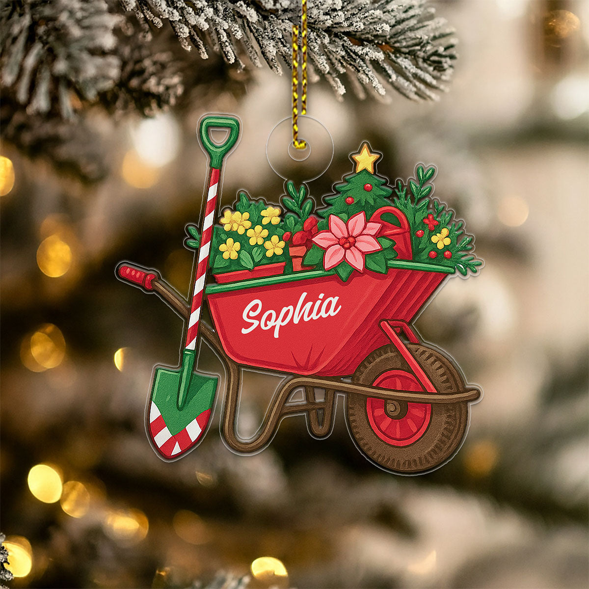 Custom Name Gardener Christmas