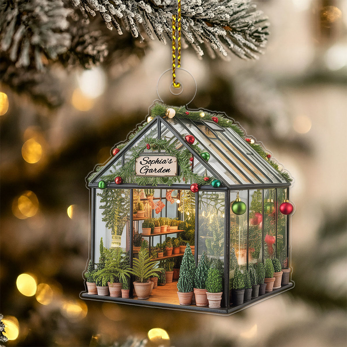 Custom Name Gardener Xmas