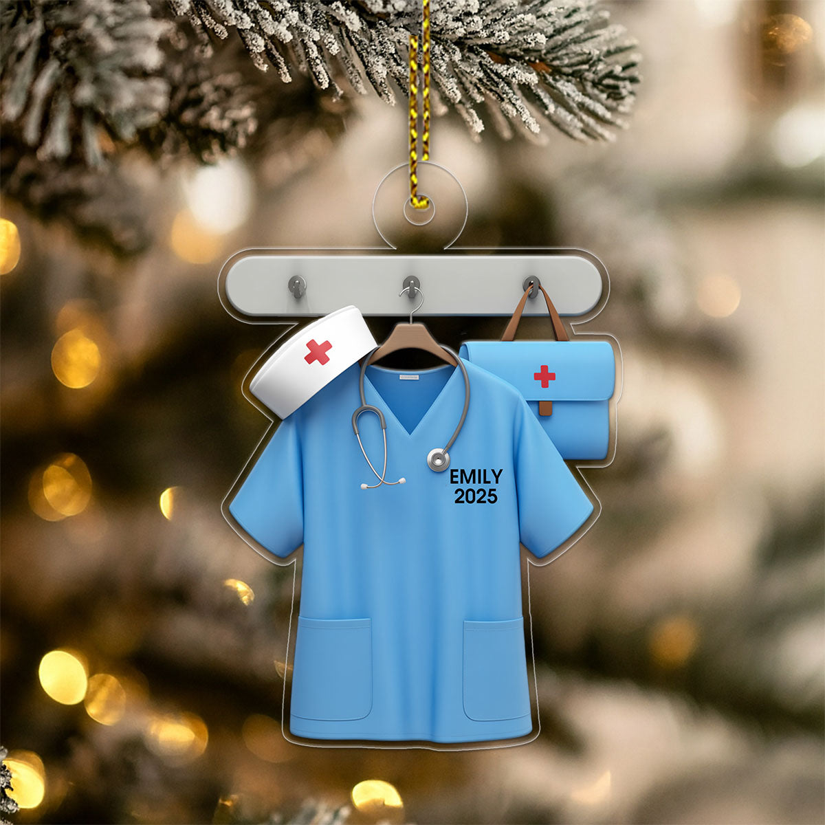 Custom Name Nurse And Healthcare staff