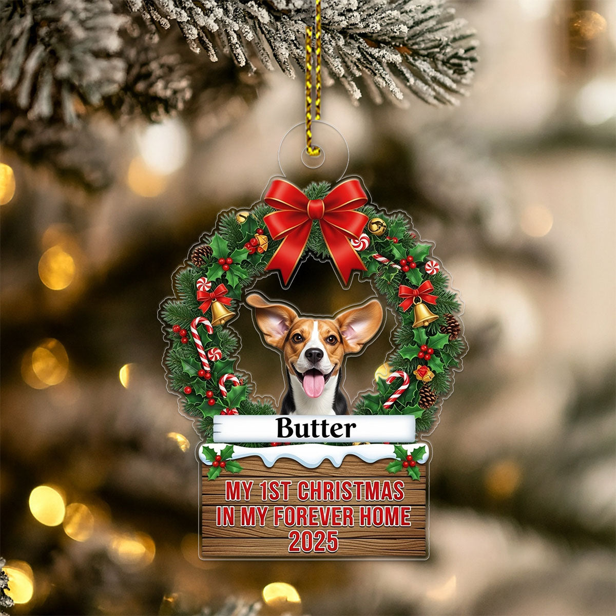 Custom Photo Dog In My Forever Home