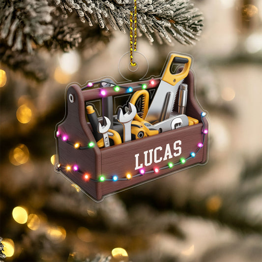 Personalized Name Mechanic Tool Bo