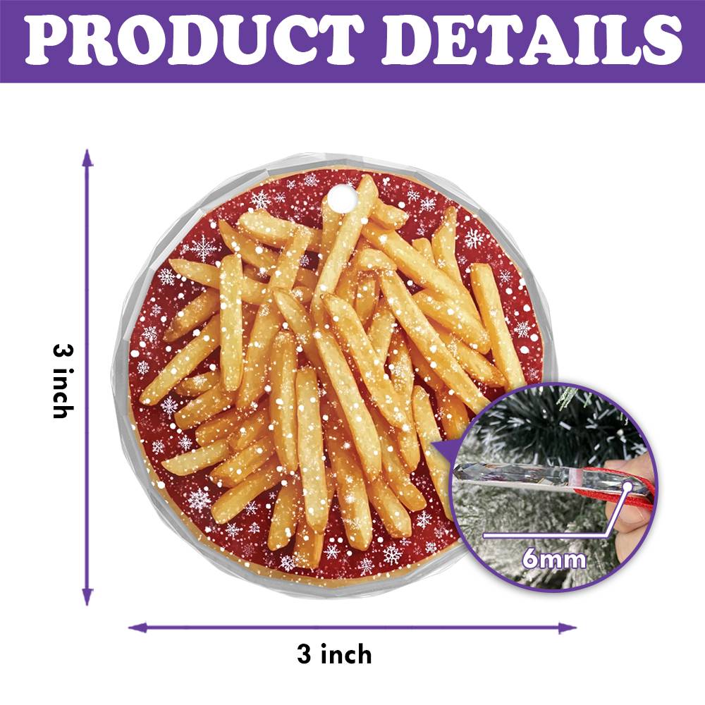 French Fries Close up Design 1
