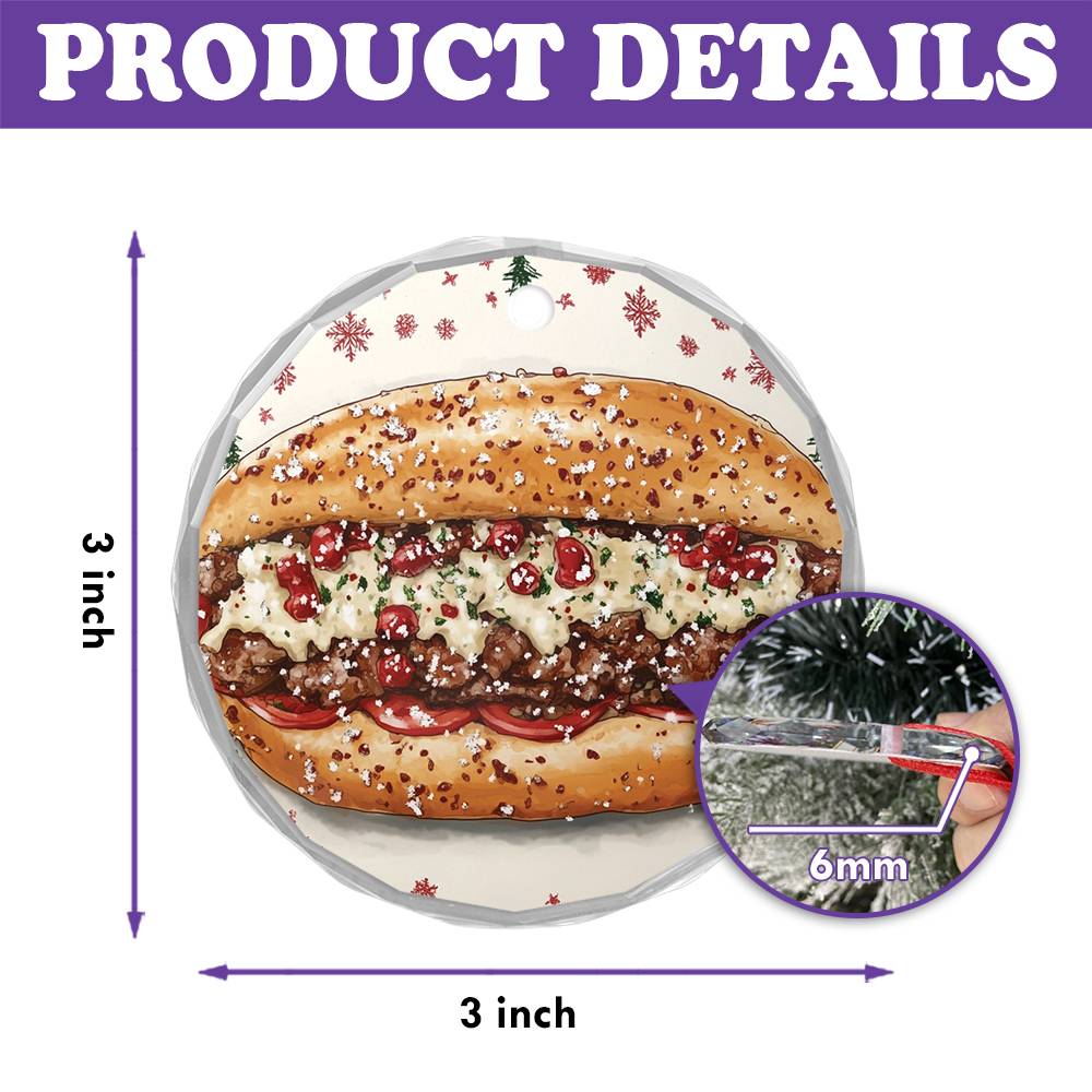 Philly Cheesesteak Close up Design 1