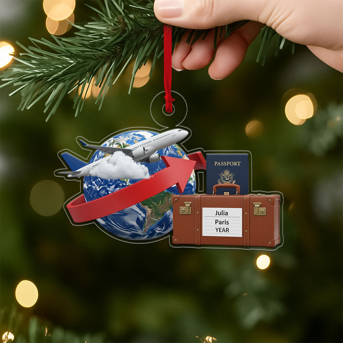 Custom Name Airplane For Pilot, Travel