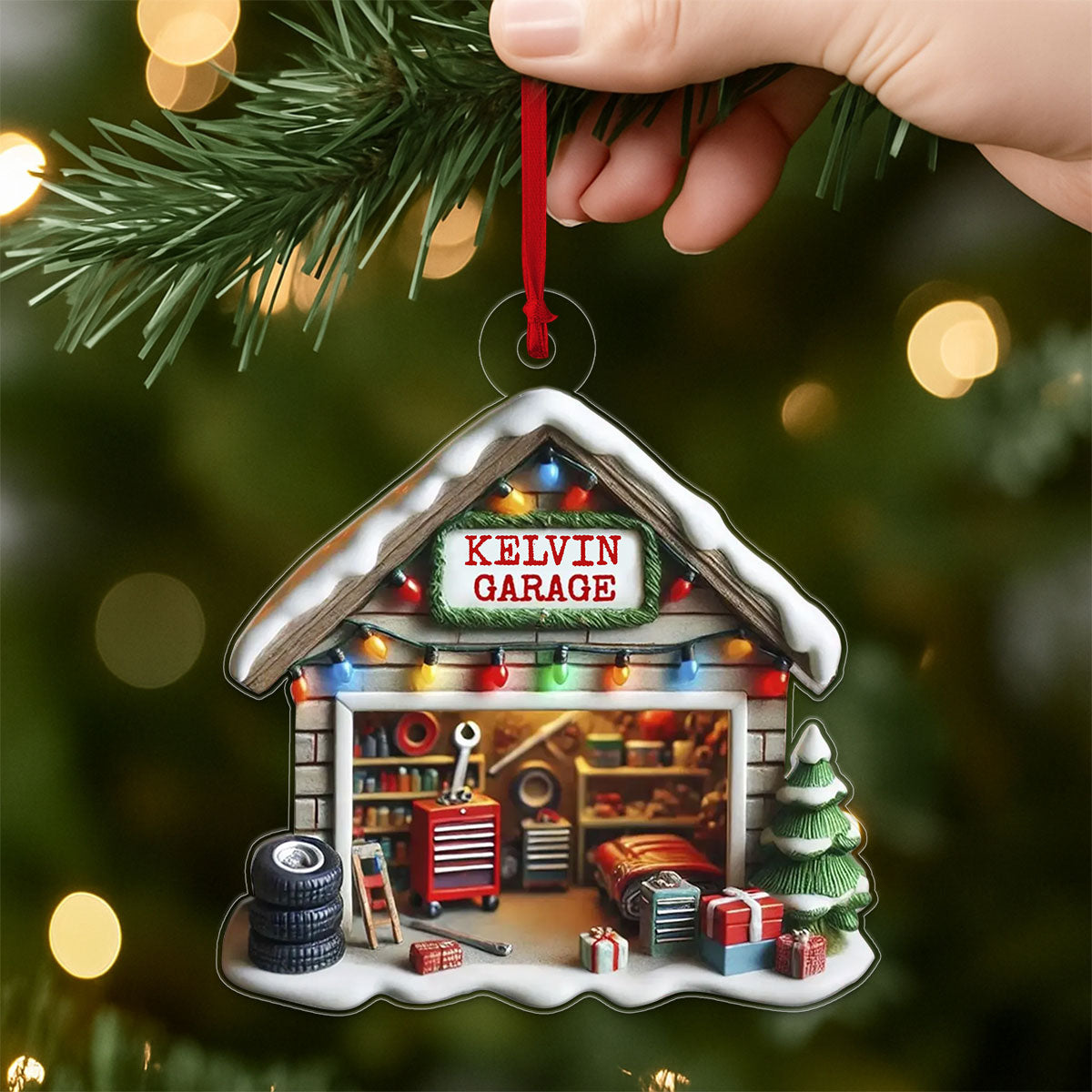 Custom Name Garage Mechanic, Car Enthusiasts