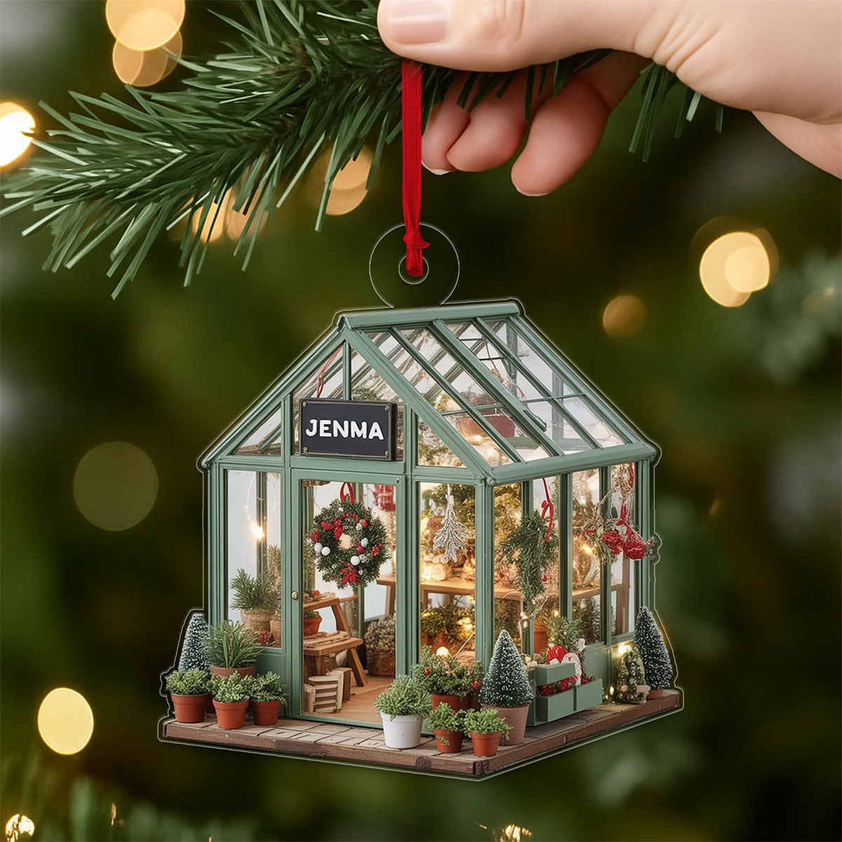 Custom Name Greenhouse For Gardener