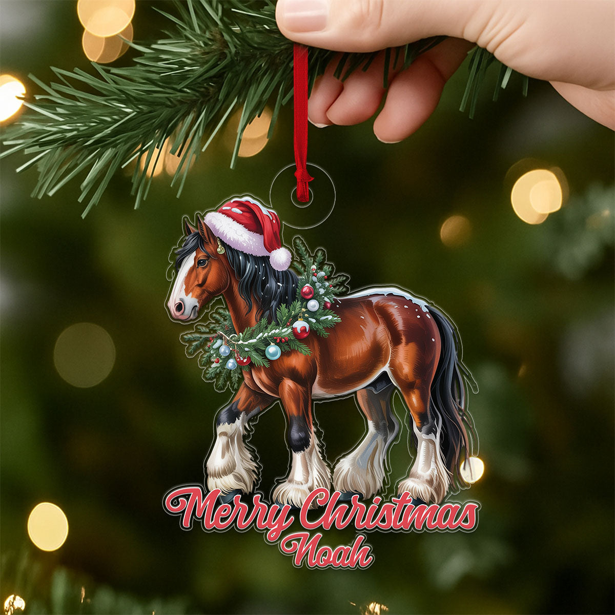 Custom Name Horse For Farmer, Cowboy