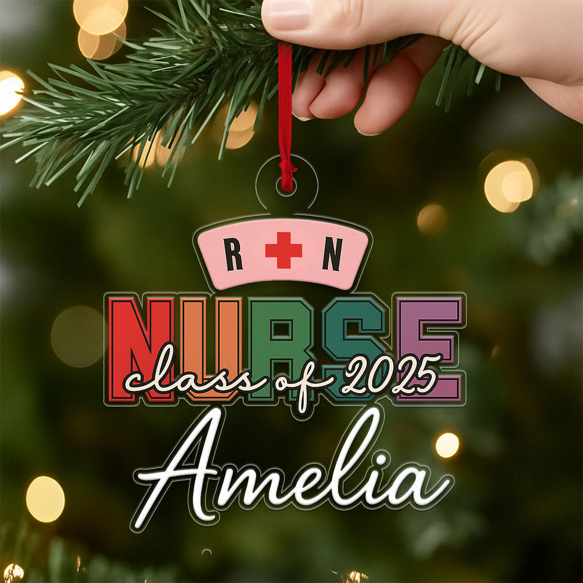 Custom Name Nurse R-N Graduate Gift