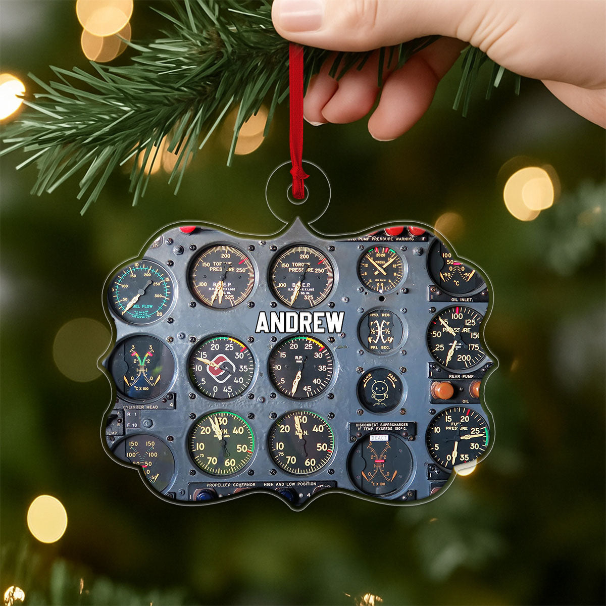 Custom Name Pilot Gift For Husband, Daddy