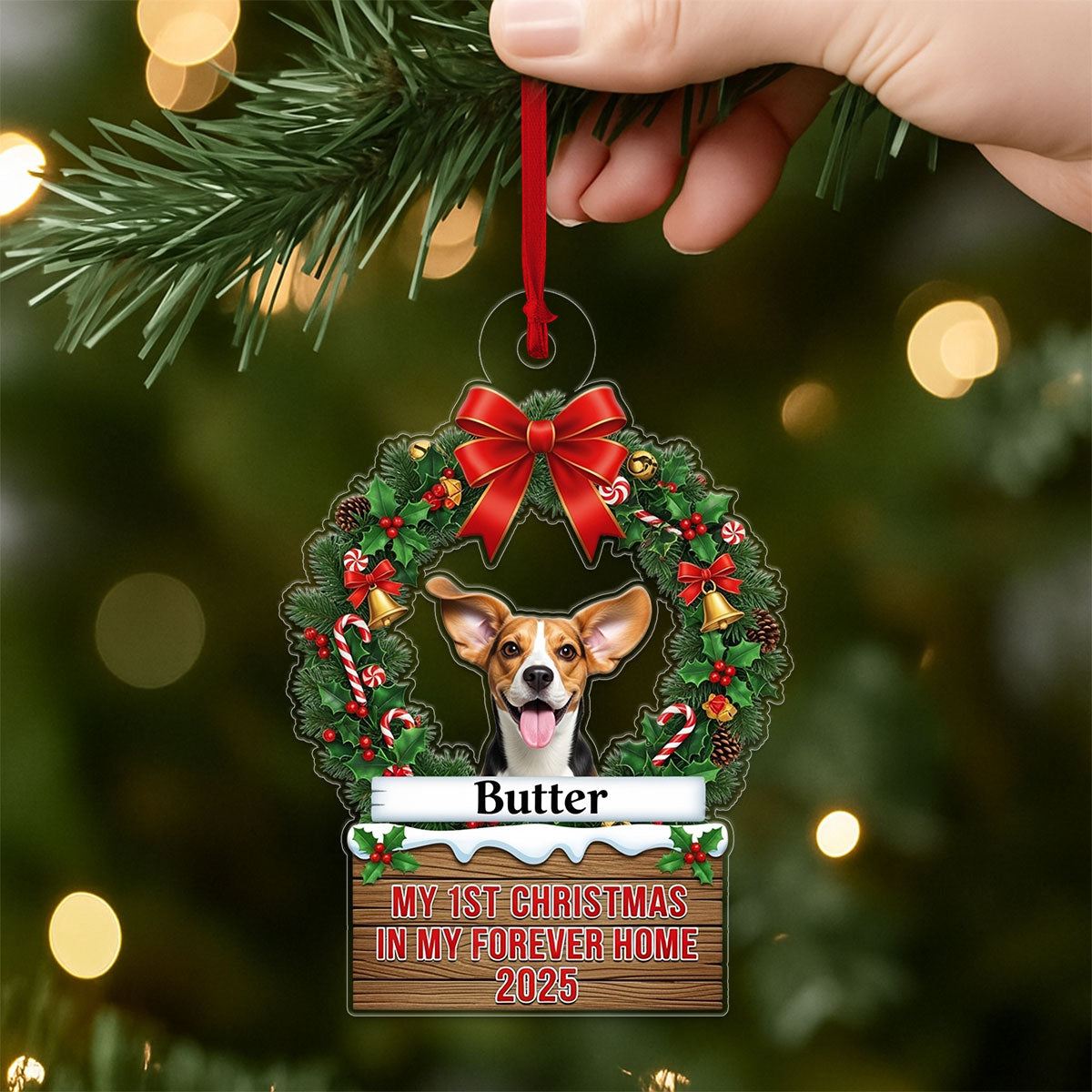 Custom Photo Dog In My Forever Home