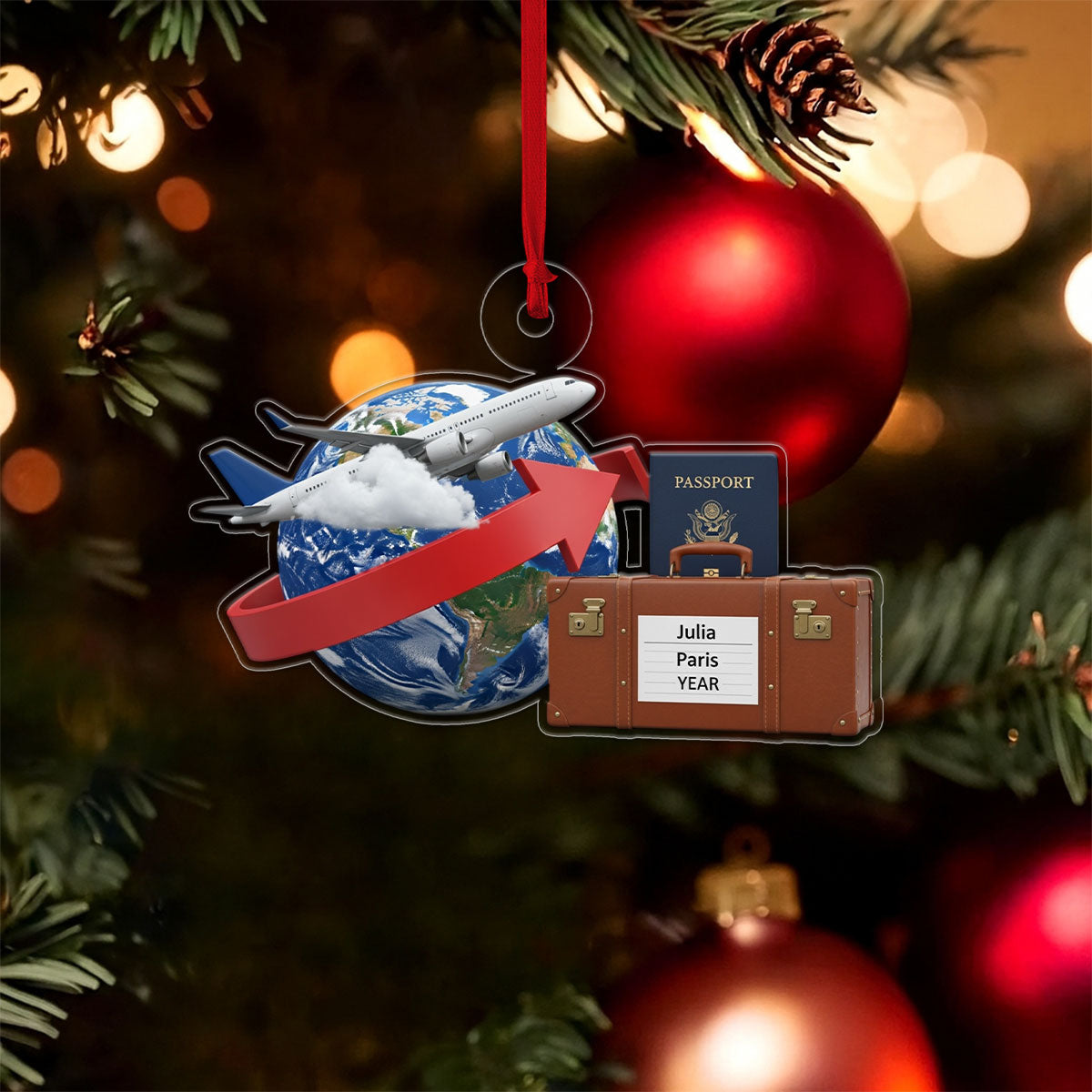 Custom Name Airplane For Pilot, Travel