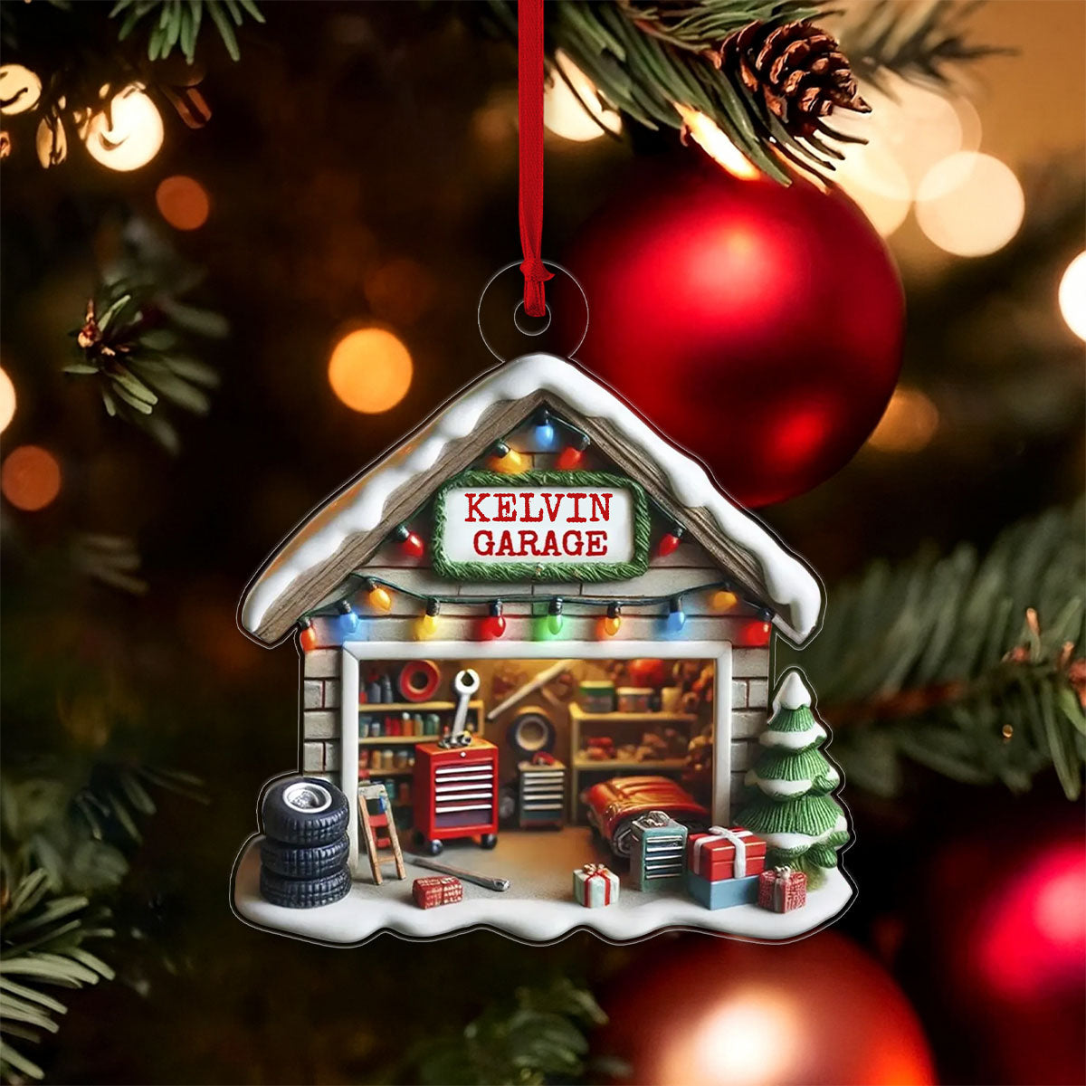 Custom Name Garage Mechanic, Car Enthusiasts