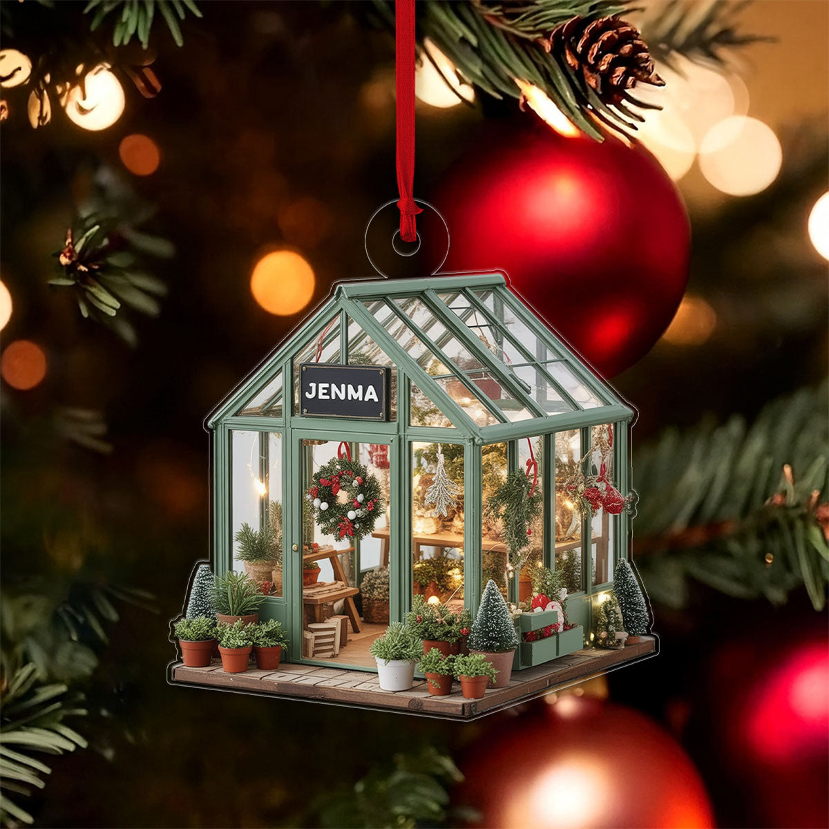 Custom Name Greenhouse For Gardener