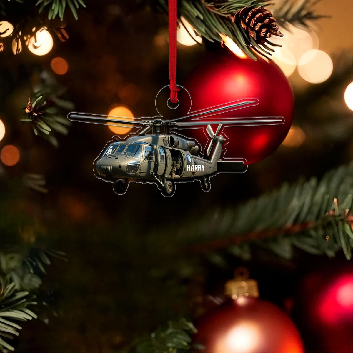 Custom Name Helicopter