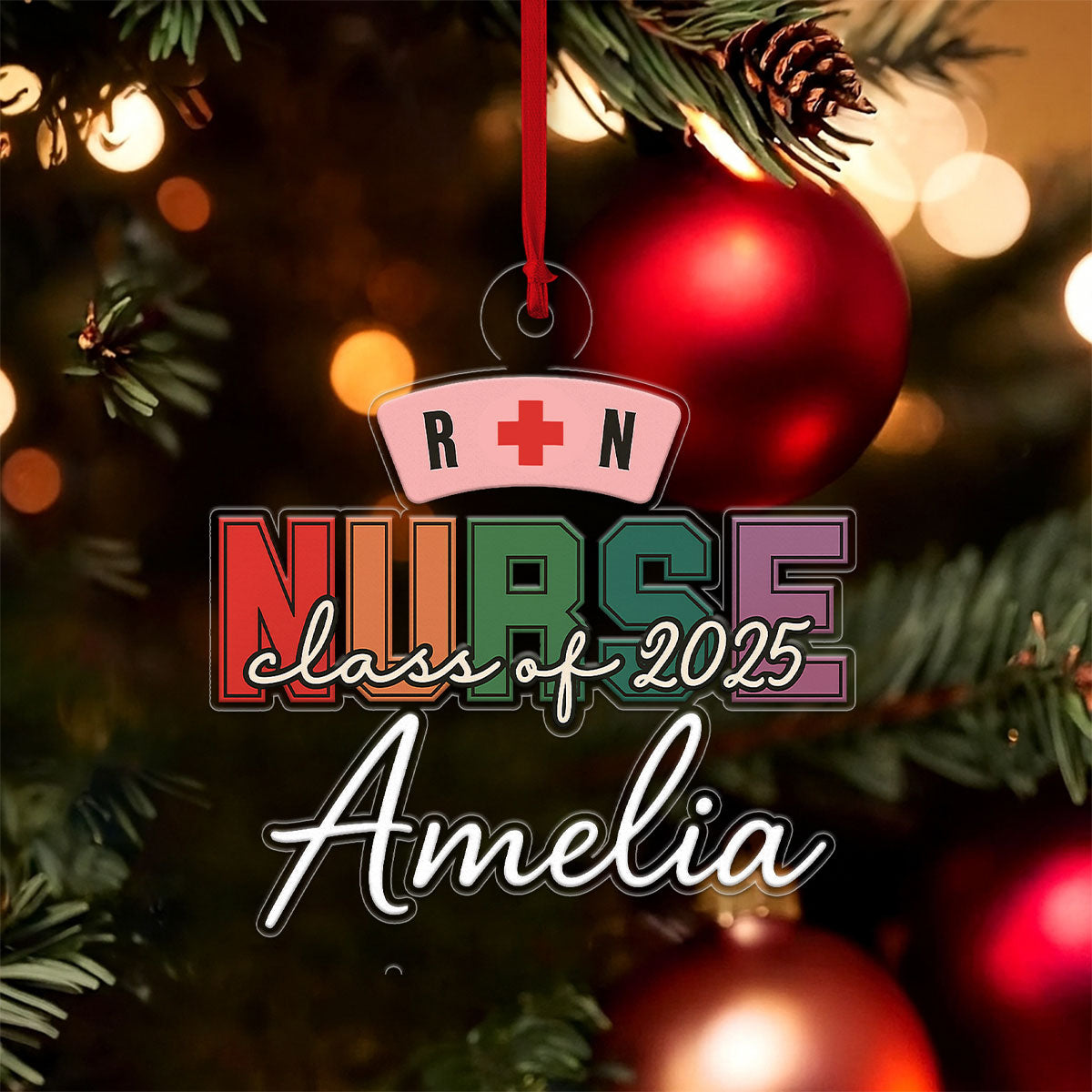 Custom Name Nurse R-N Graduate Gift