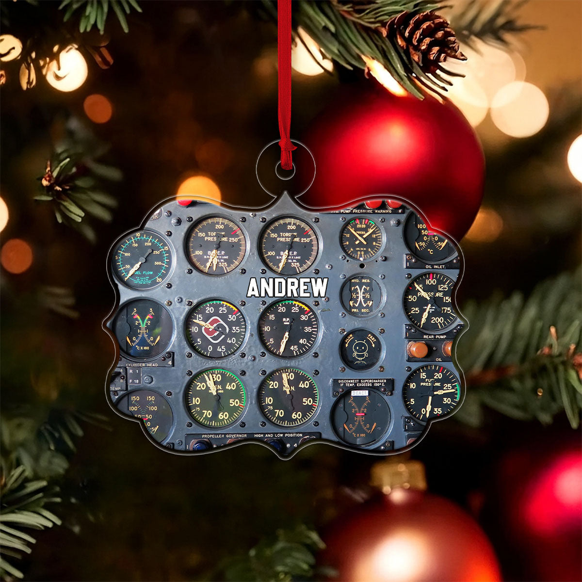 Custom Name Pilot Gift For Husband, Daddy